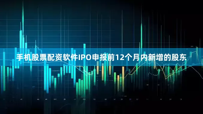手机股票配资软件IPO申报前12个月内新增的股东
